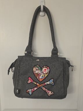 JuJuBe Be Sassy diaper bag in the limited-edition Tokidoki x JuJuBe "Tokipop